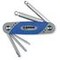 HEX KEY SET FOLD U H BALL 5PCS